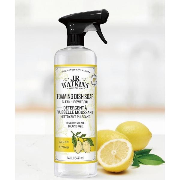 キッチン J.R.Watkins WT フォーミングディッシュソープ レモン473ml