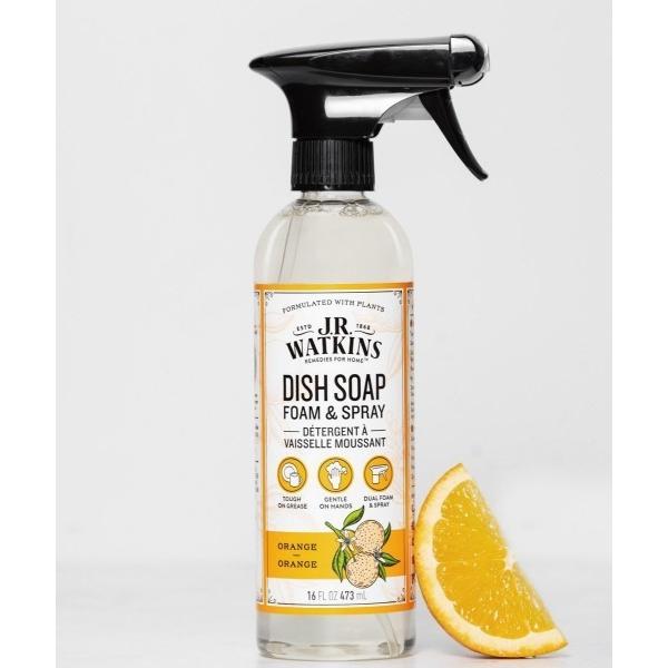 キッチン J.R.Watkins WT フォーミングディッシュソープ オレンジ473ml