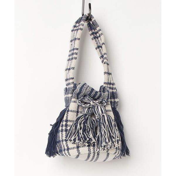 ハンドバッグ 「Swaraj/スワラージ」手織りジャガード BUCKET BAG