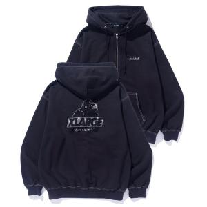 XLARGE パーカー SLANTED OG ZIP HOODED SWEATSHIRT メンズ