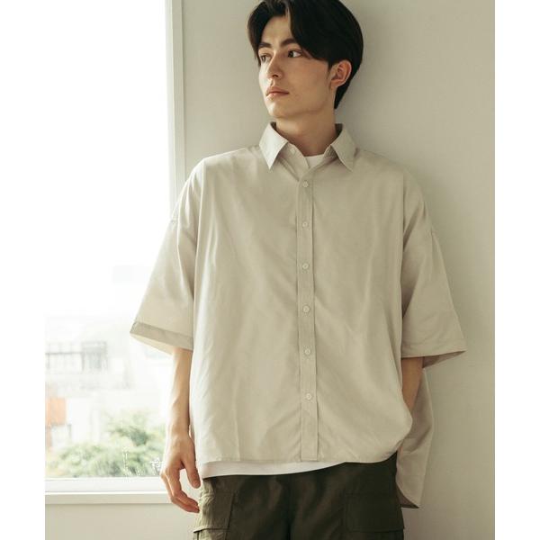 シャツ LOOSE FIT HALF SLEEVE SHIRT / ルーズフィットレギュラーカラー半...