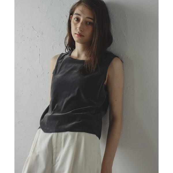 tシャツ 「MINERTE」flocky no sleeve pullover / フロッキーノース...