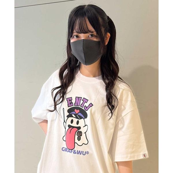 tシャツ A'GEM/9 × .kom 「GRAF＆WU/グラフアンドユー」 MBTIゴースト半袖カ...