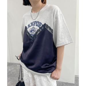 tシャツ Tシャツ ビスチェリメイク風Tシャツ ...の商品画像