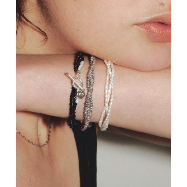 アレルギー対応 ブレスレット 「les bonbon」noir emotion bracelet /...