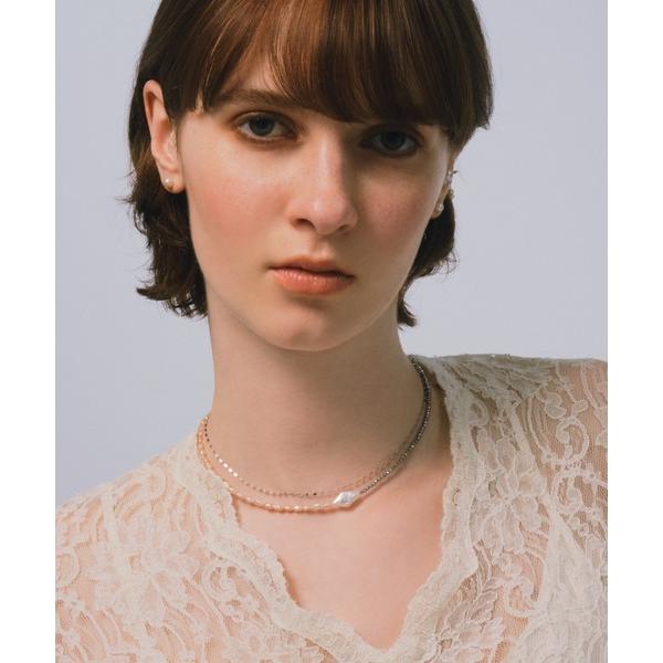 ネックレス 「les bonbon」victoria choker / white gold　ヴィク...