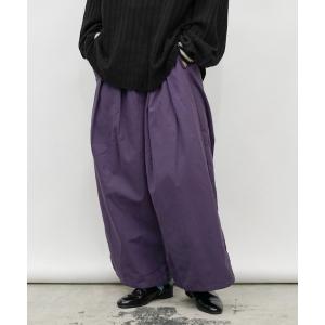 パンツ ワイドバギーパンツ(ダック/ジャガード) メンズ レディース
