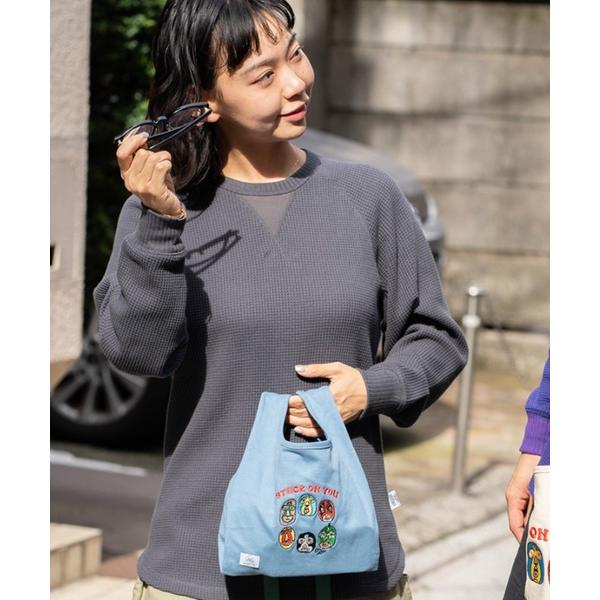 ショルダーバッグ バッグ 2WAY刺繍キャンバスミニショルダーSTUCK ON YOU レディース ...
