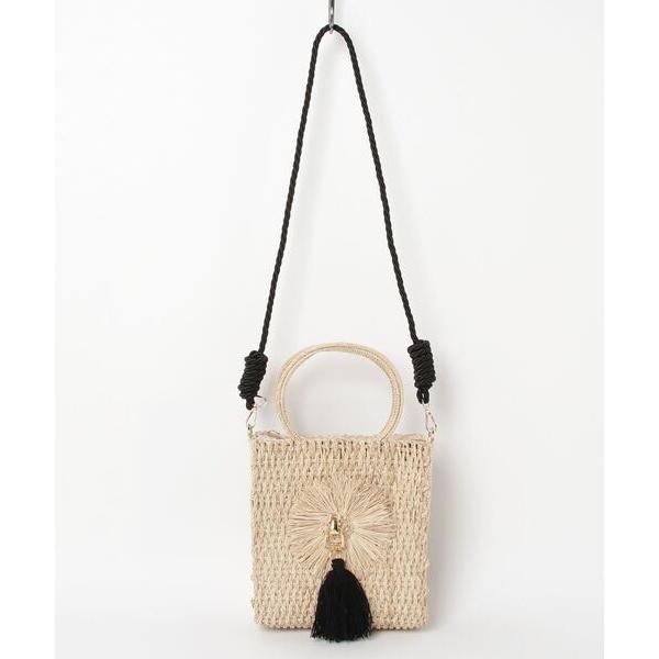 ショルダーバッグ バッグ 「Luna Opera/ルナオペラ」手編みイラカ・SQタッセルバッグ レデ...