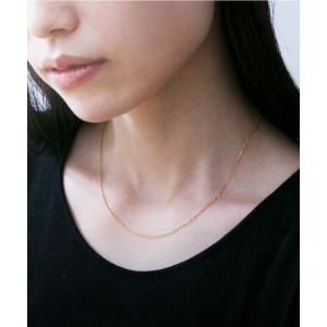 cui-cui（キュイキュイ） ネックレス 小豆0.24角 チェーンネックレス