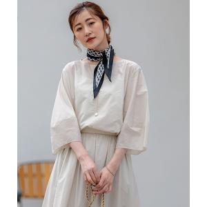 24SS 新品タグ　23区　LIBECOリネン ティアード チュニック ブラウス STORY7月号掲載】LIBECO ティアード チュニック ブラウス / 23区