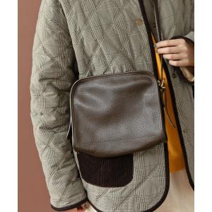 ショルダーバッグ バッグ 「WEB別注」TIDEWAYパイピングレザーショルダー レディース