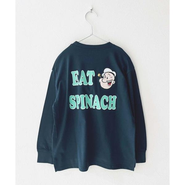 tシャツ POPEYE ポパイ オーバーサイズ ロンT キッズ 子供服 男の子 女の子