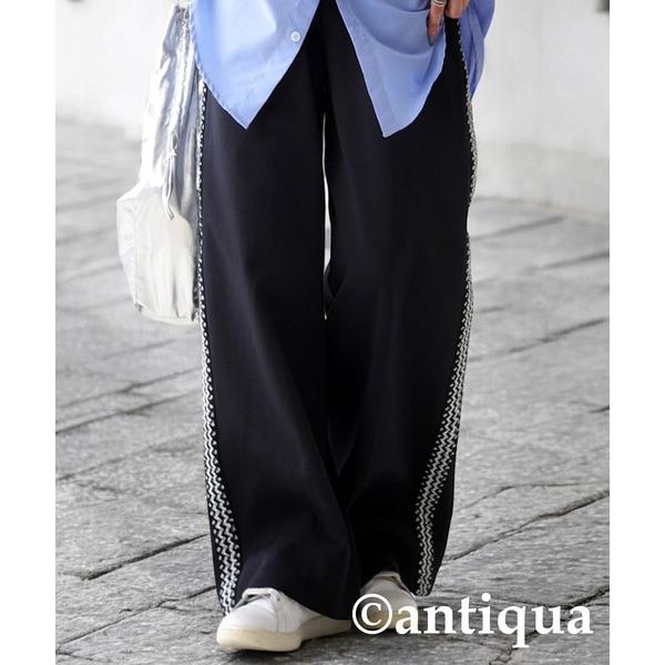 パンツ サイドラインタックパンツ レディース メンズ