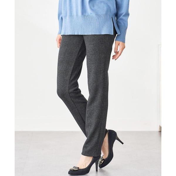 パンツ ポカポカ！静電防止付裏ファーパンツ７４丈 レディース