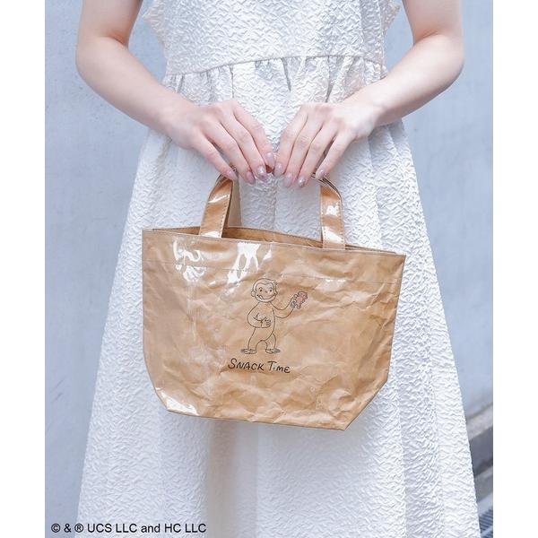 トートバッグ 「365Curious 」おさるのジョージ　Lunchtimeクラフトバッグ レディー...