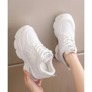 Parade スニーカー 「厚底」ビット付きレースアップスニーカー 1152
