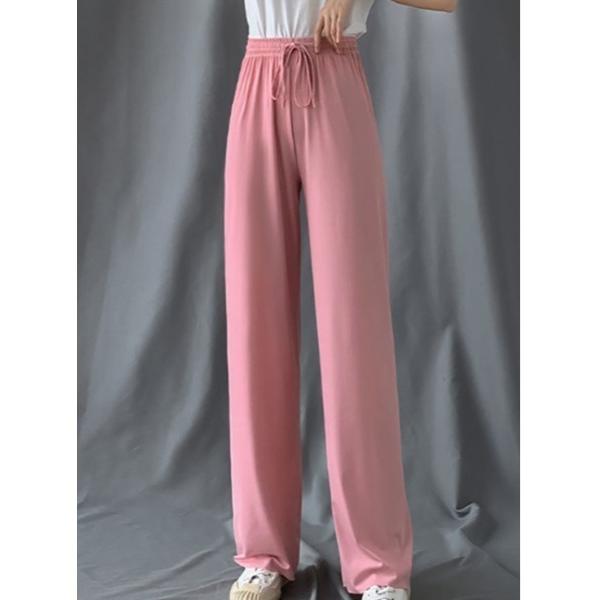 パンツ アイスシルクカットイージーパンツ レディース メンズ