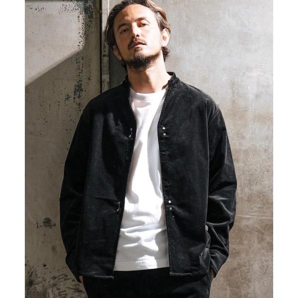 シャツ ms5730-corduroy hook band collar shirt コーデュロイシ...