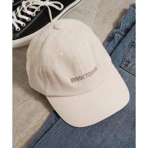 キャップ 帽子 「MINNETONKA/ミネトンカ」CORDUROY LAW CAP/キャップ/コーデュロイ レディース メンズ