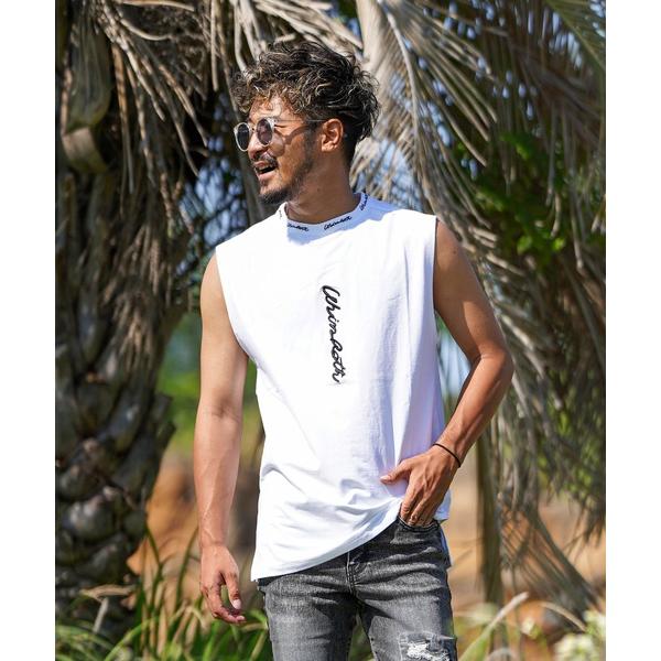 タンクトップ W/Rカーシブノースリーブ メンズ レディース