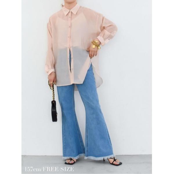 ジーンズ デニム デニムパンツ loose bootcut denim レディース