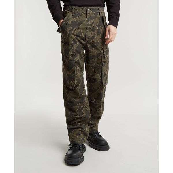 カーゴパンツ R-3N REGULAR STRAIGHT CARGO PANTS/カモ柄ストレートカ...