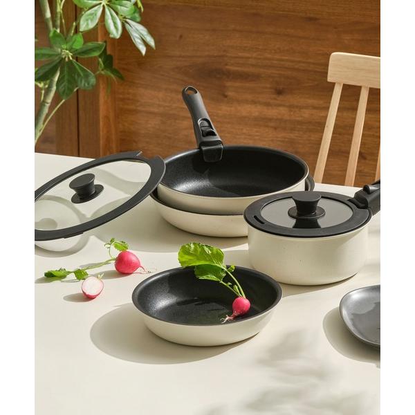 キッチン DONO 取っ手のとれるフライパン・鍋　8点セット