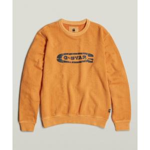 トレーナー スウェット DESTROYED G LOGO WASHED SWEATER/ダメージロゴウォッシュドスウェット/トレーナー メンズ レディ
