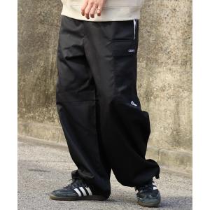 カーゴパンツ 「CONVERSE/コンバース」ライン入り リラクシング カーゴパンツ メンズ レディース