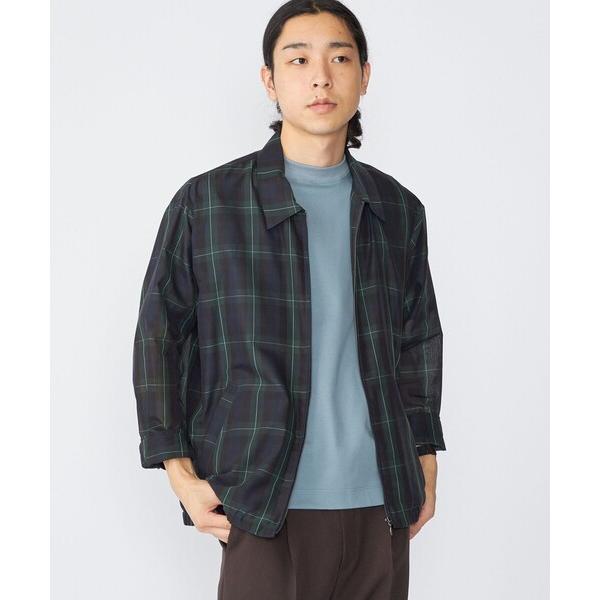 ブルゾン アウター SHIPS:「洗濯機可能」ローン シャツ ジップ ブルゾン メンズ