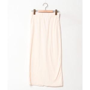 「DISCOAT」 ロングスカート FREE ベージュ レディース