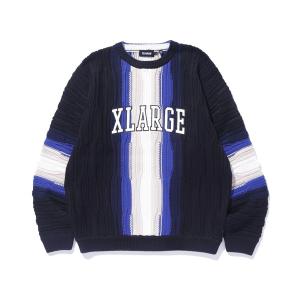XLARGE（エクストラ ラージ） セーター ニット DEFORMED CABLE