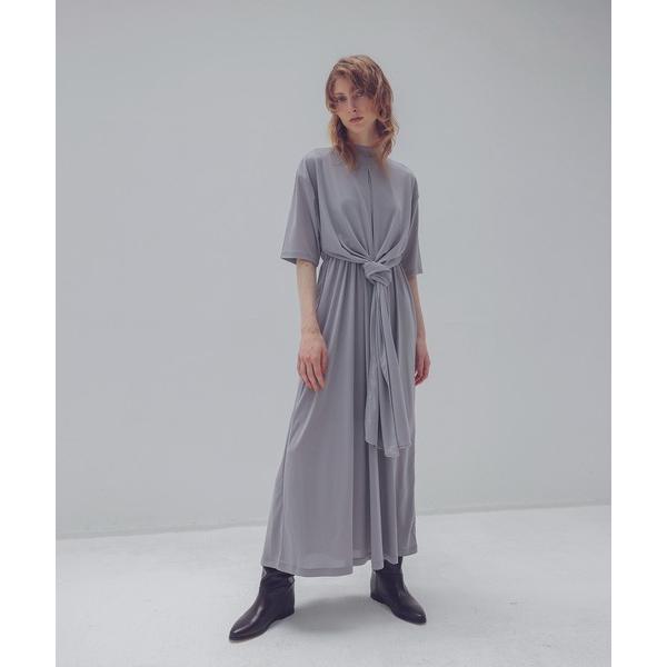 ワンピース triacetate drape jersey dress(トリアセテートドレープジャー...