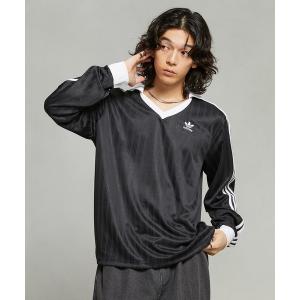 adidas リブ編み ポロシャツ Lサイズ アイボリー/ブラック adidas Adicolor Rugby Polo Shirt - Black | Free Shipping