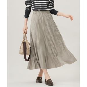 スカート ウールシルクツイードグレンチェック ジャンパースカート