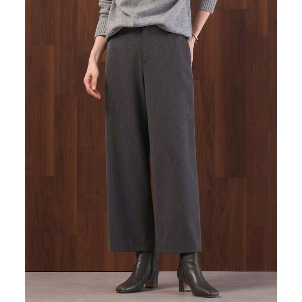 パンツ 「WEB限定カラーあり」T/Rアルガンシルク ワイド パンツ レディース