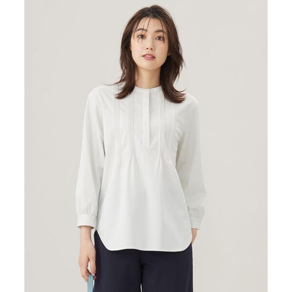 tシャツ トリコット ピンタック カットソー レディース
