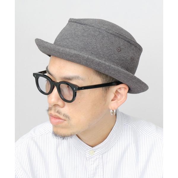 帽子 ハット 選べる3素材 楕円型クラウン ポークパイハット（デニム・ツイル・スウェット） メンズ ...