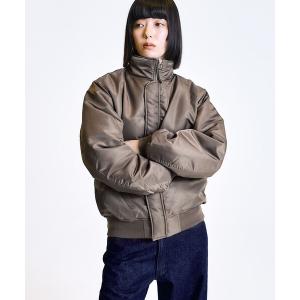ma1 ma-1 City Ambient Products: スタンドカラー MA-1 ジップアップ ブルゾン メンズ レディース