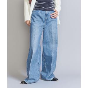 upperhights アッパーハイツ ワイドフレア デニムパンツ THE upperhights アッパーハイツ ワイドフレア デニムパンツ THE
