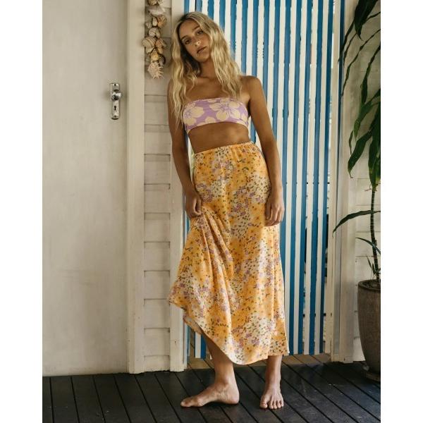 スカート BILLABONG レディース MIDI MOMENT スカート 「2024年夏モデル」/...