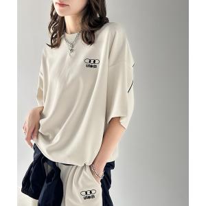 tシャツ 半袖 大人スポーティー。パイピングダン...の商品画像