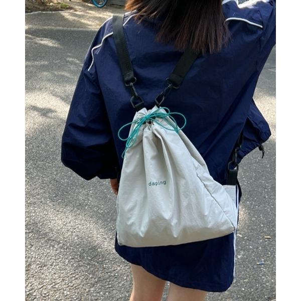 デイバック リュック 「ウィメンズ」パステルカラーナップサック/ボディバッグ レディース