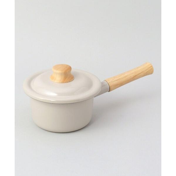鍋 コットンプラス 14cmミルクパン BE 「富士ホーロー」