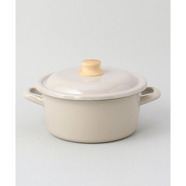 鍋 コットンプラス 20cmキャセロール BE 「富士ホーロー」