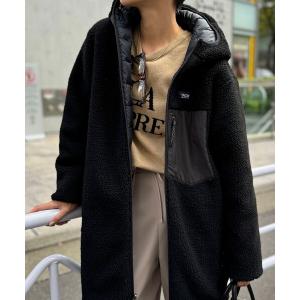 ダウンコート ダウンジャケット 「WEB限定」「TAION/タイオン」別注ボア×ダウンフードコート(リバーシブル) 24AW レディース