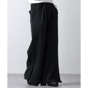 GRANCY パンツ 「GRANCY」Button Layered Design Nylon Pants GRANCY パンツ 「GRANCY」Button Layered Design Nylon Pants