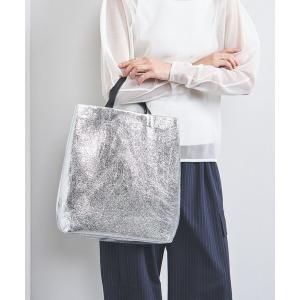 トートバッグ メタリック トートバッグ レディース