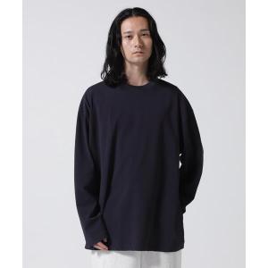 tシャツ ATON (エイトン)FRESCA PLATE | OVERSIZED L/S T-SHIRT メンズ レディース